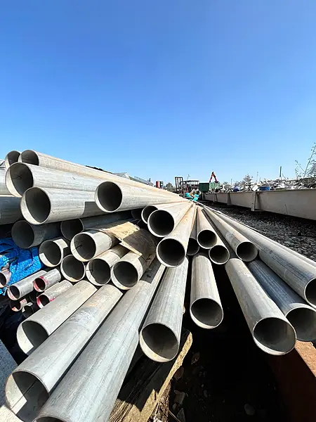 Tubería de acero reciclada de diferentes tamaños en Panamericana Norte 17110, Lampa, Región Metropolitana - KONSTANDER